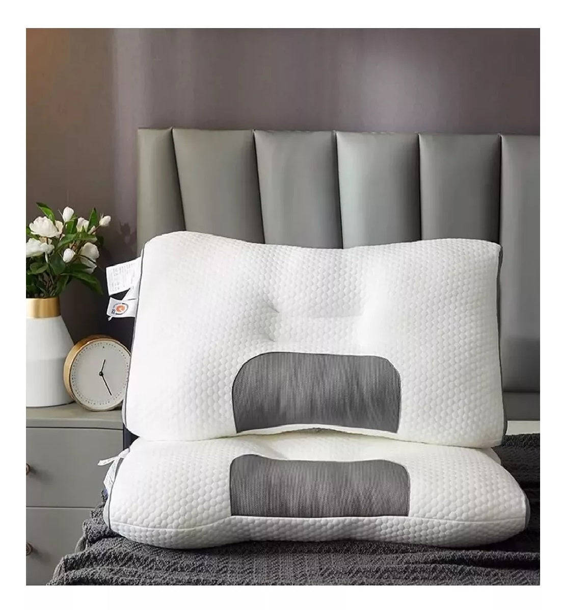 Almohada Ergonómica Cervical – Máxima Comodidad para tu Descanso