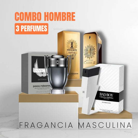 Las Fragancias Más Deseadas en un Solo Combo Masculino