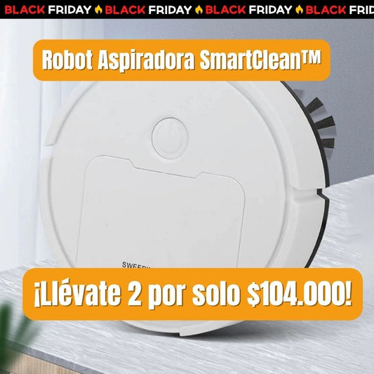 🤖 Oferta Especial: 2 Robots Aspiradora SmartClean™ por $104.000 – Solo por tiempo limitado